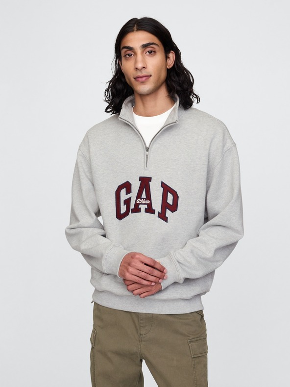 GAP Logós oversized pulóver GAP