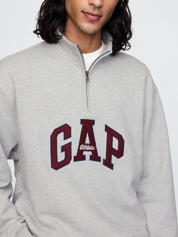 GAP Logós oversized pulóver GAP