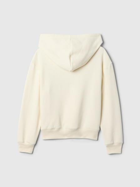 GAP Gyerek pulóver logóval és fleece béléssel GAP