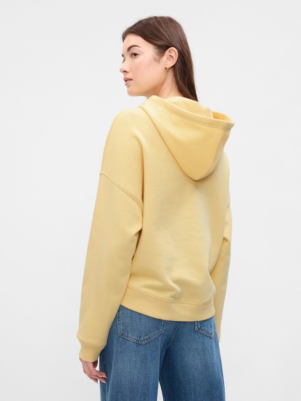 GAP Crop pulóver logóval GAP