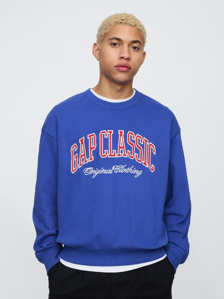GAP Logós oversized pulóver GAP