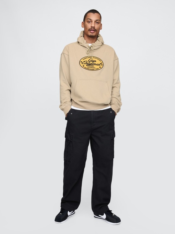 GAP Oversize pulóver logóval Americana GAP