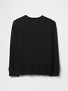 GAP Gyerek pulóver logóval és fleece béléssel GAP