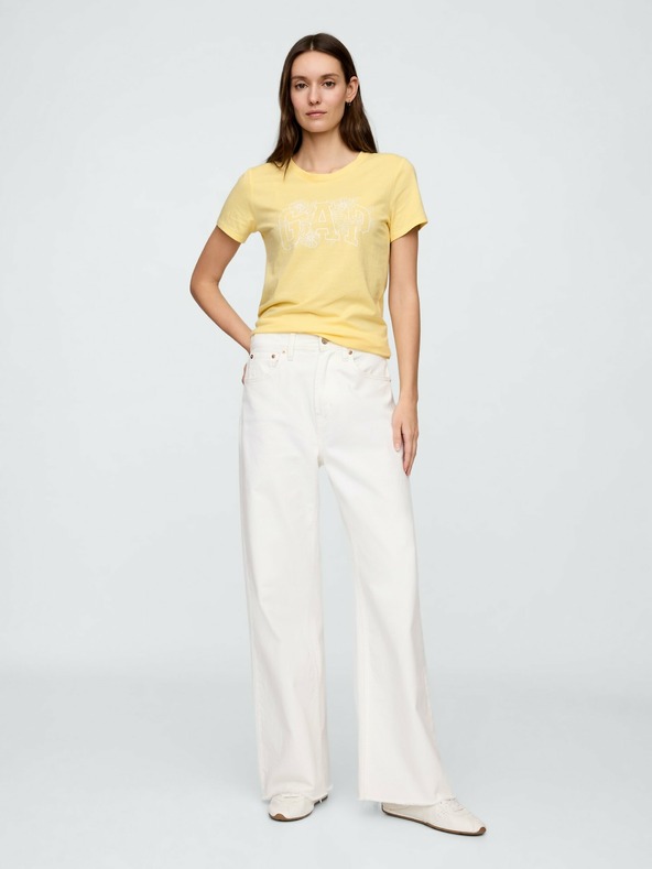 GAP GAP logó v-ss camo arch póló