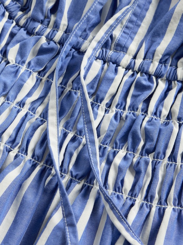 GAP Poplin midi ruha zsebekkel GAP