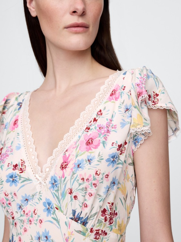 GAP Virágmintás maxi ruha GAP