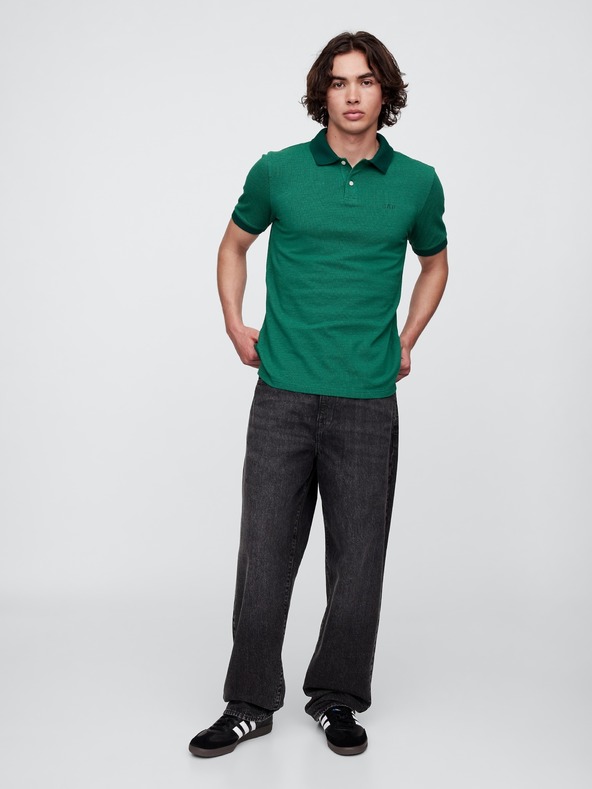 GAP Mintás pique polo póló GAP