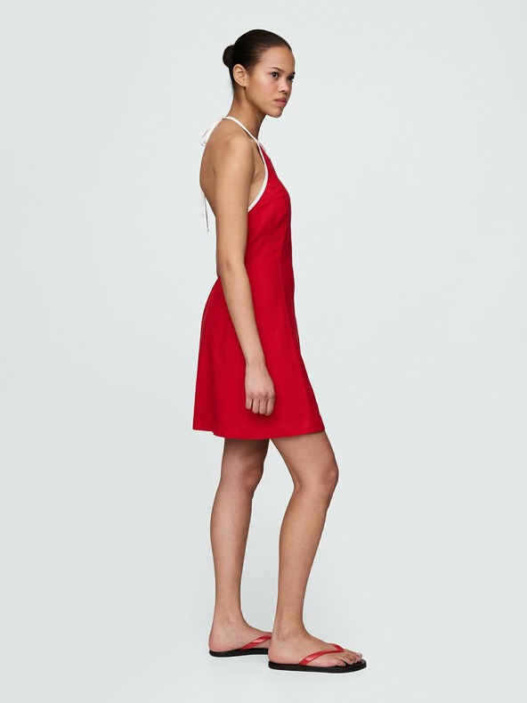 GAP Lenvászon mini ruha Americana GAP