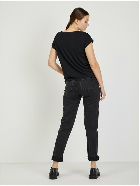 Orsay ORSAY krémszínű-fekete női csipkepóló