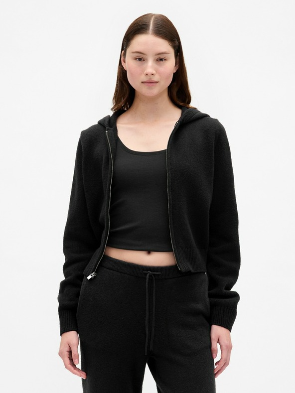 GAP Cipzáras pulóver CashSoft GAP