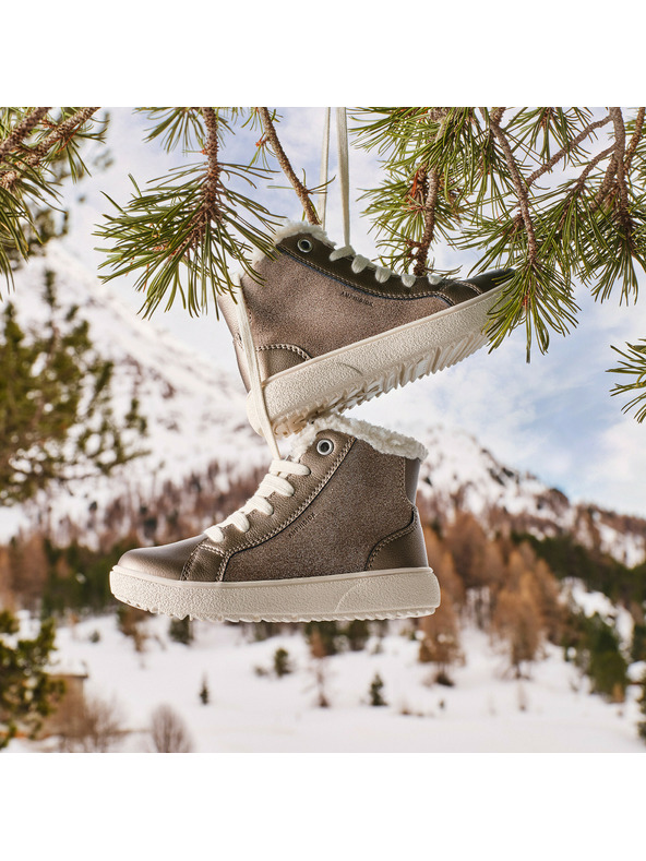 Geox Bézs lány bokacipő Geox Theleven Girl B AB