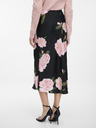 Orsay Fekete midi szoknya virágmintával ORSAY