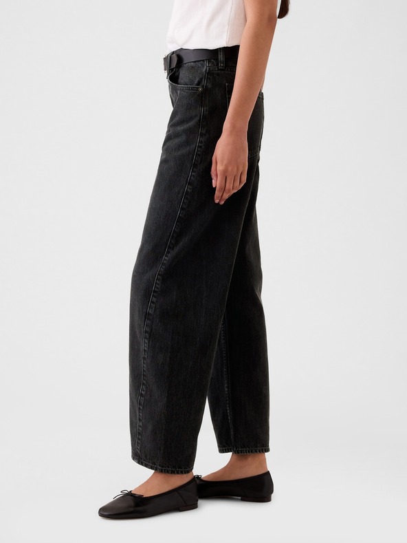 GAP High Rise Barrel farmernadrág GAP