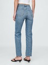 GAP High Rise ’90s Slim Straight farmernadrág GAP