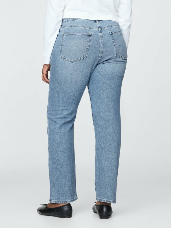GAP High Rise ’90s Slim Straight farmernadrág GAP