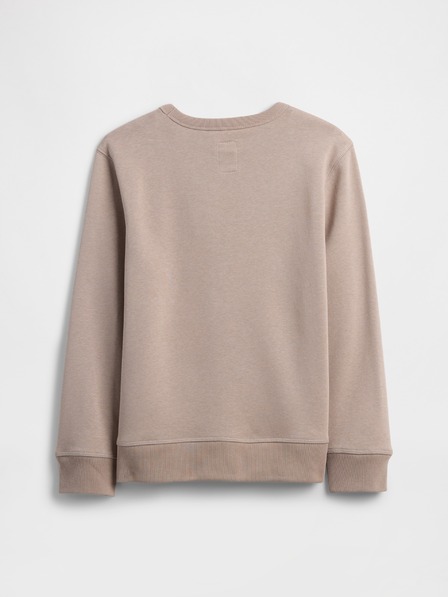 GAP Gyerek pulóver logóval és fleece béléssel GAP
