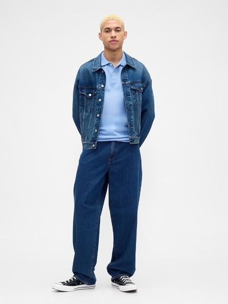 GAP Mintás pique polo póló GAP