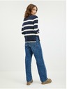 Orsay ORSAY fehér-kék csíkos női pulóver