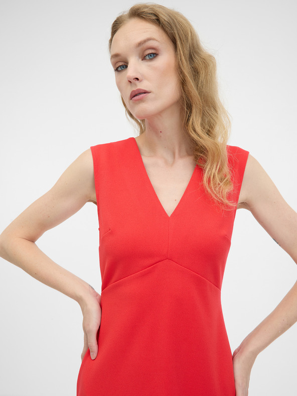 Orsay ORSAY piros női térdig érő ruha