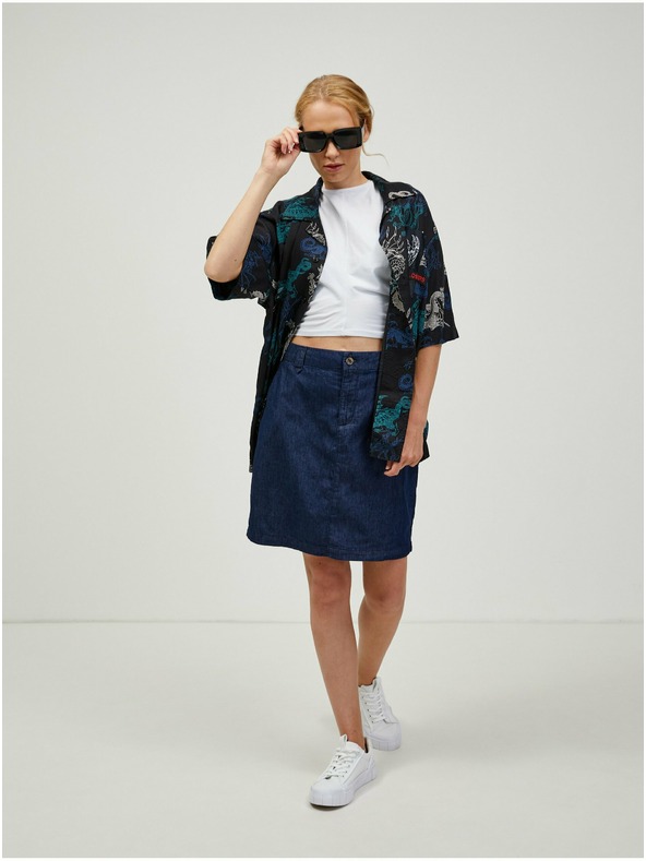 Orsay ORSAY sötétkék farmerszoknya