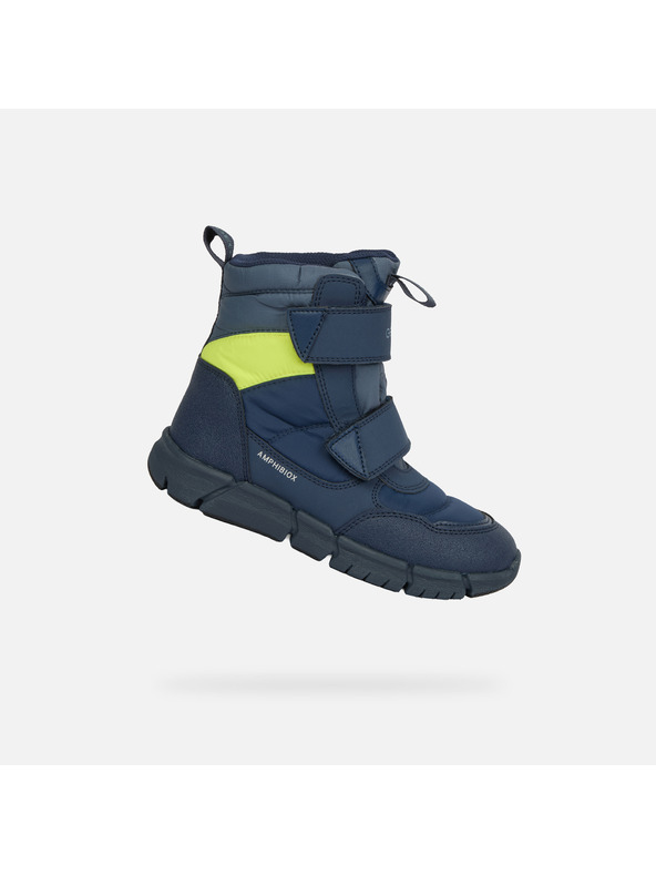 Geox Sötétkék fiú téli cipő Geox Flexyper Boy B ABX