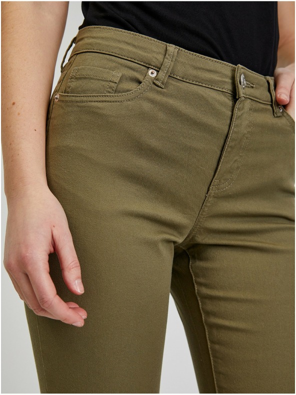 Orsay ORSAY khaki színű capri női nadrág