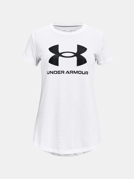 Under Armour Lány póló Under Armour UA SPORTSTYLE LOGO SS