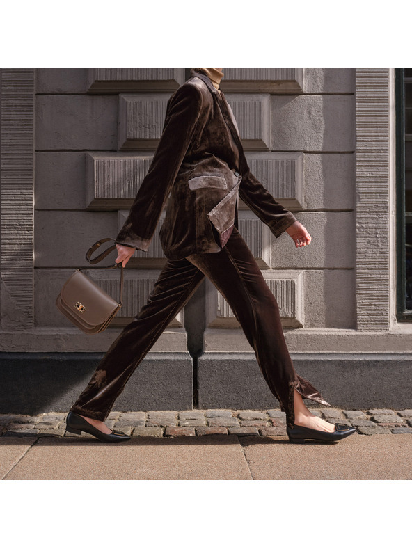 Geox Fekete Geox Charyssa női balerina cipő