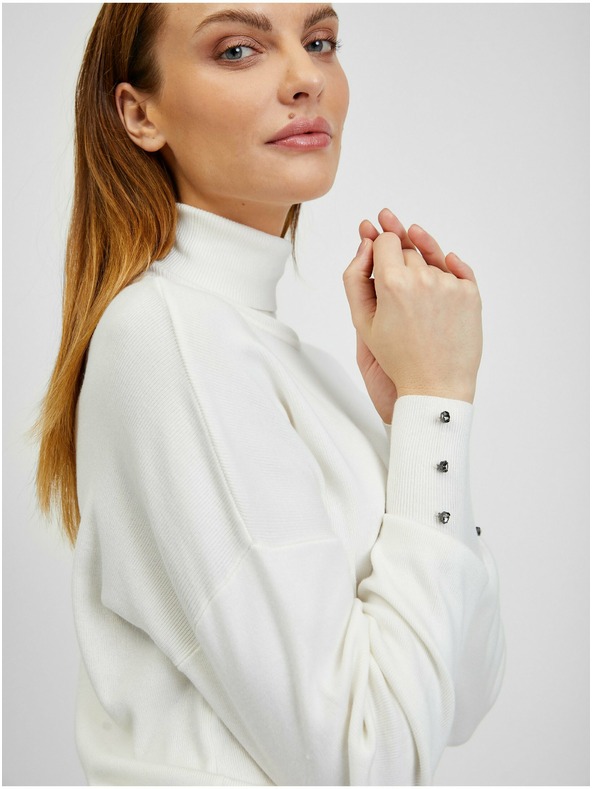 Orsay ORSAY fehér női pulóver
