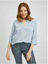 Orsay ORSAY világoskék mintás női blúz
