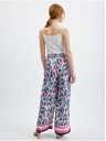 Orsay ORSAY világos kék női virágmintás nadrág