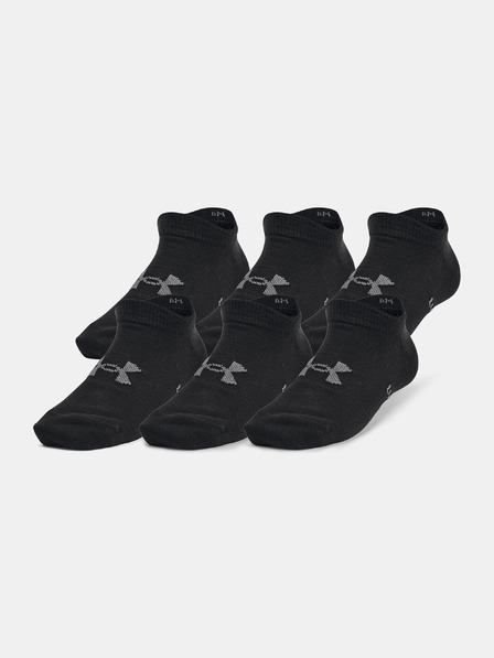 Under Armour Gyerek unisex zokni Under Armour UA Yth Essential No Show 6pk