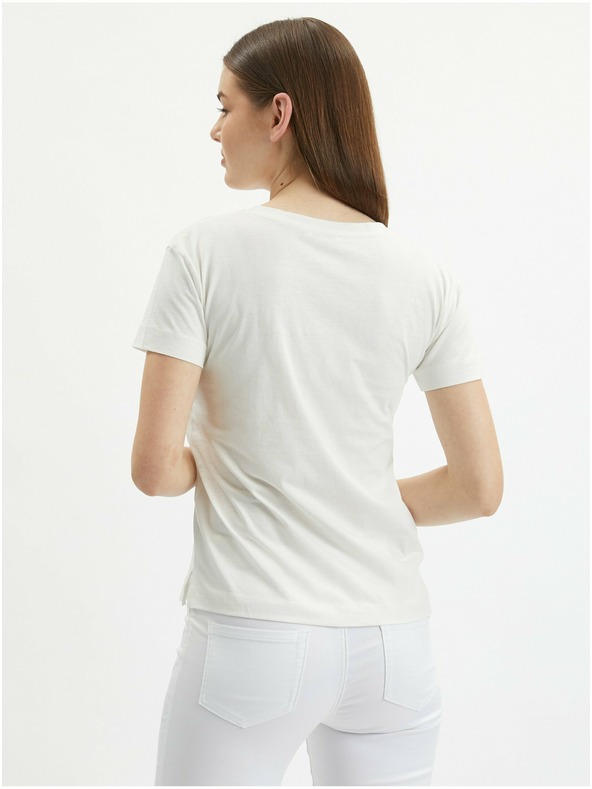 Orsay ORSAY krémszínű női póló