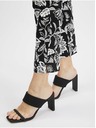 Orsay ORSAY fehér-fekete mintás női nadrág