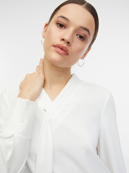 Orsay Fehér szatén női blúz ORSAY