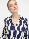 Orsay ORSAY sötét kék női galléros blúz