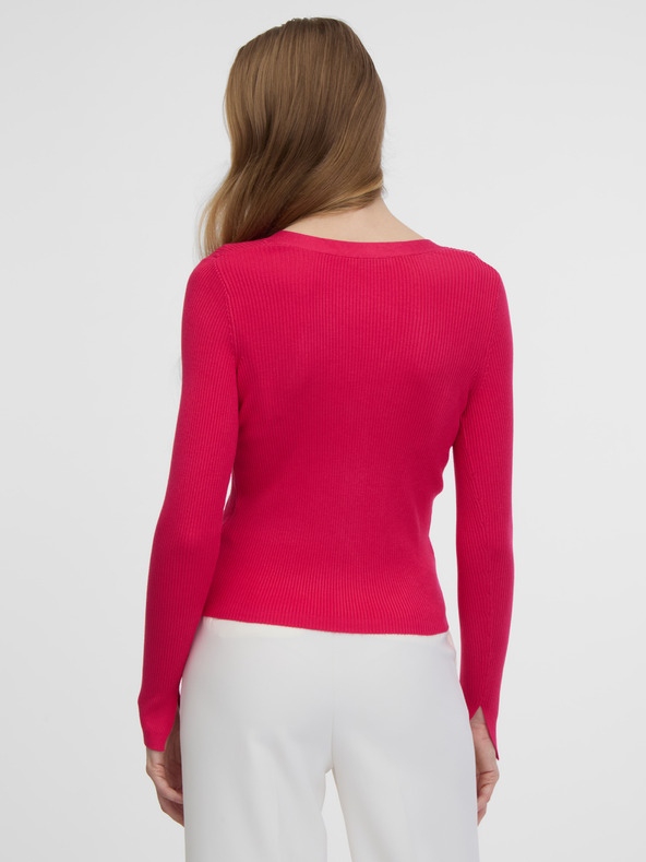 Orsay ORSAY sötét rózsaszín női kardigán