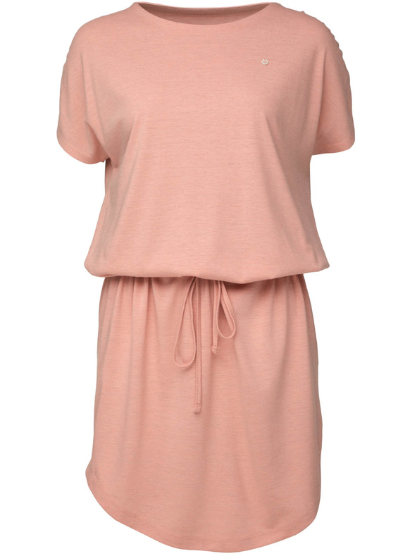 Loap Rózsaszín női LOAP BUGATELA ruha