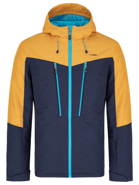 Loap Kék és sárga férfi sí kabát LOAP Lawrence