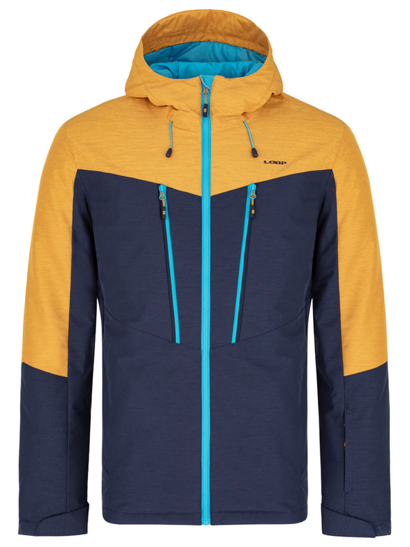 Loap Kék és sárga férfi sí kabát LOAP Lawrence