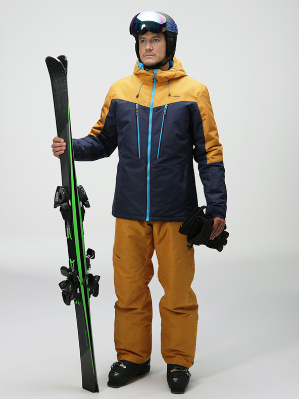 Loap Kék és sárga férfi sí kabát LOAP Lawrence