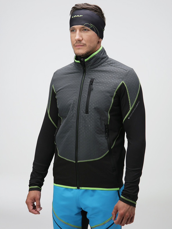 Loap Szürke-fekete férfi LOAP UXNAR dzseki