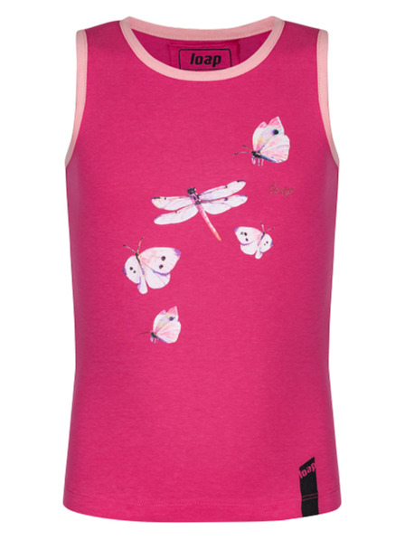 Loap Sötét rózsaszínű lányoknak való tank top LOAP BESLANA