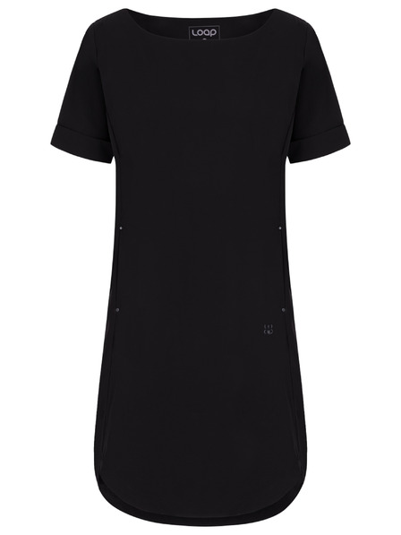 Loap Fekete női LOAP Ubakala ruha