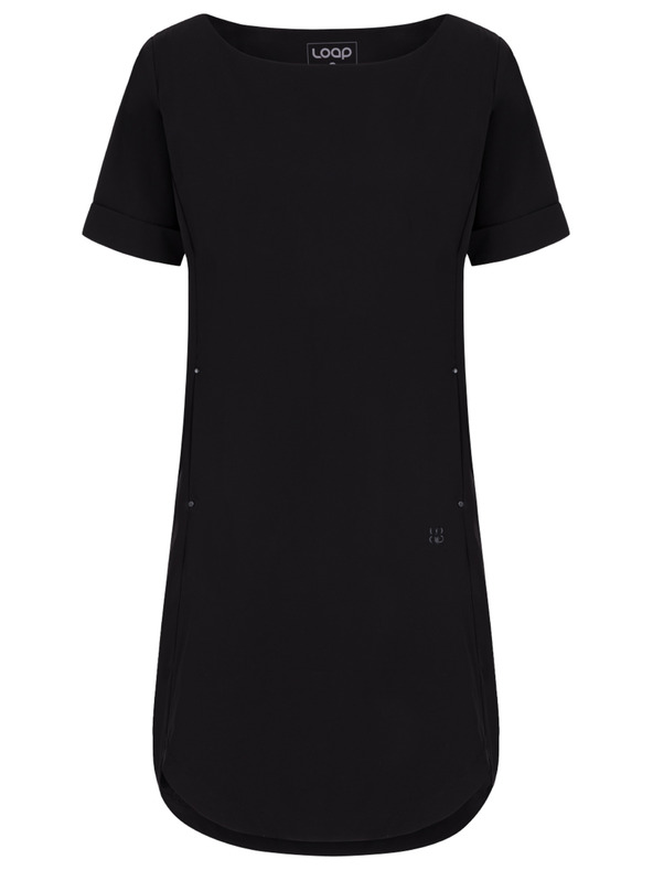 Loap Fekete női LOAP Ubakala ruha