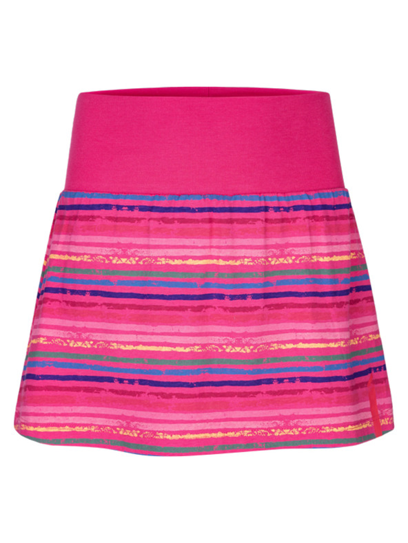 Loap Sötét rózsaszín csíkos lányszoknya LOAP Besrada