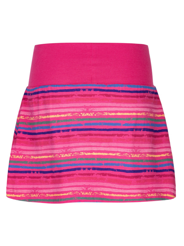 Loap Sötét rózsaszín csíkos lányszoknya LOAP Besrada