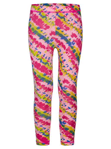 Loap Sötét rózsaszínű, mintás lány leggings LOAP BYKALA