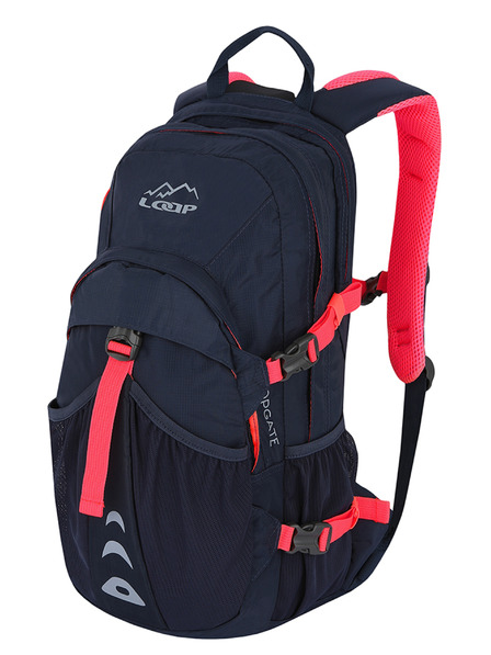 Loap Rózsaszín és kék kerékpáros hátizsák LOAP TOPGATE