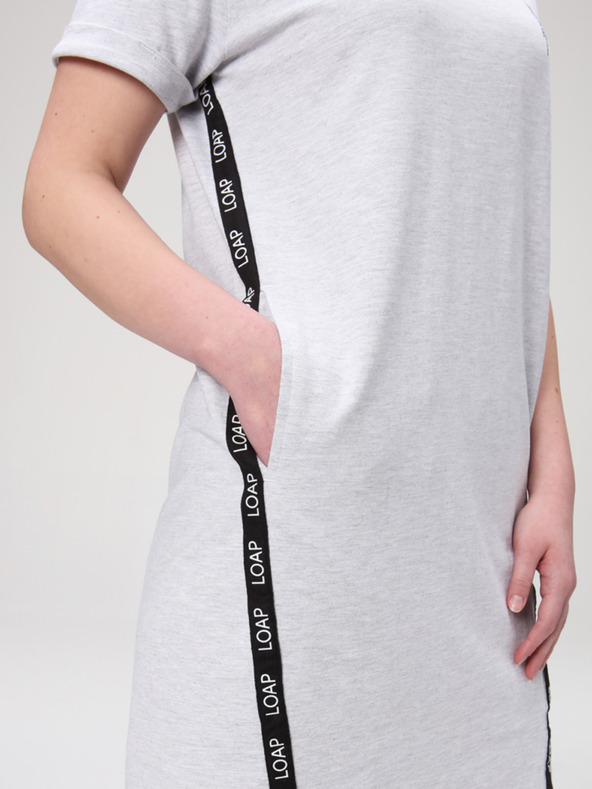 Loap Szürke női ruha LOAP Ewelina